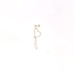 Pulse Mono Earring with Stud